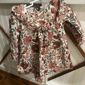 Joie mushroom floral dress 18m